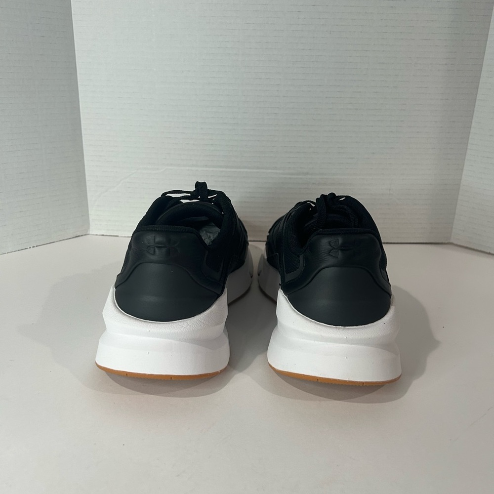 UA Forge 96 Leather Reissue, Size 10/11 and Color Black/White (3027719-004). - Picture 6 of 9